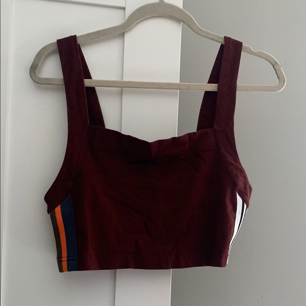 Urban Outfitters BDG Burgundy Crop Top